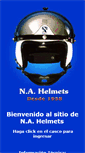 Mobile Screenshot of nahelmets.com.ar